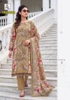 Veloura By Alok Viscose Maslin Printed Dress Material 